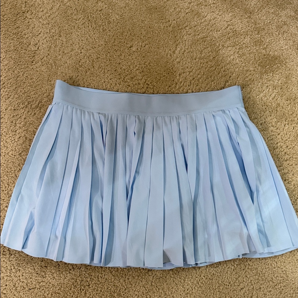 Aritzia Light Blue Mini Skirt